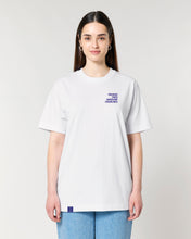 Charger l'image dans la galerie, T-Shirt sérigraphié bleu Maison Caffarelli x TBS Education