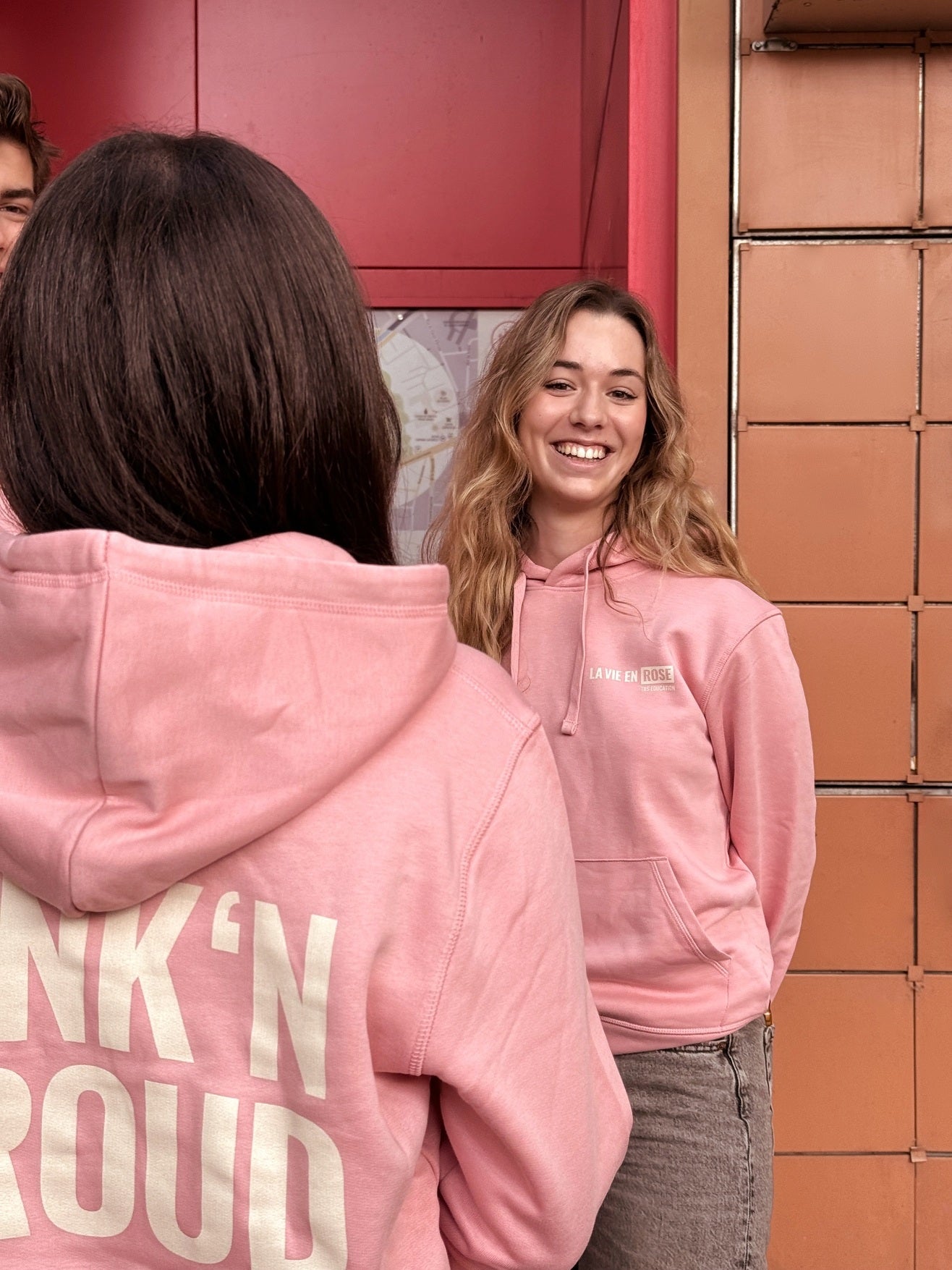 Sweat à Capuche Victoria's Secret Rose - Couleur Orangé - Neuf Avec étiquettes