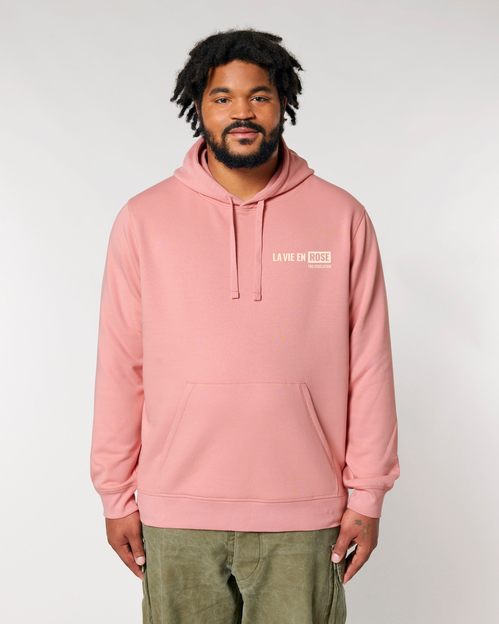 Sweat à Capuche Victoria's Secret Rose Marbré Avec Poches - Neuf Avec étiquette